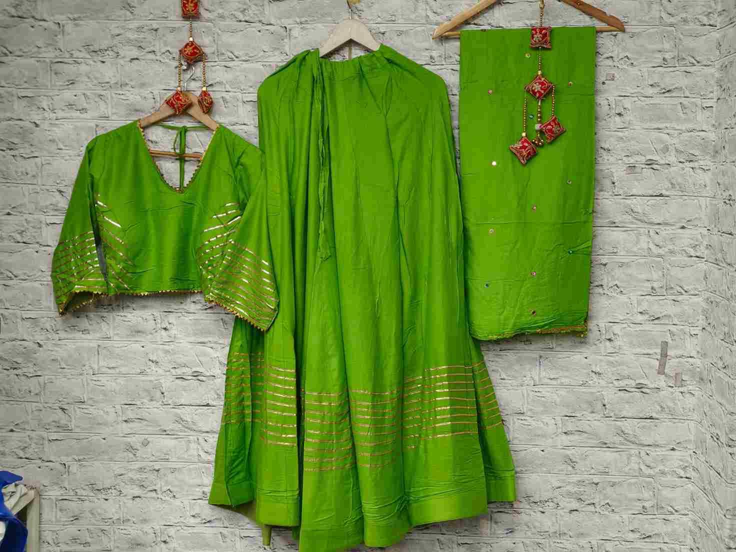 Ah-13 By Fashid Wholesale 01 To 03 Series Navratri Wear Collection Beautiful Stylish Colorful Fancy Party Wear & Occasional Wear Pure Rayon Cotton Lehengas At Wholesale Price