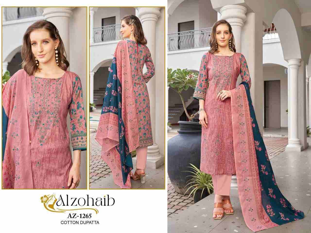 Mahima By Alzohaib 1262 To 1267 Series Beautiful Pakistani Suits Stylish Fancy Colorful Party Wear & Occasional Wear Pure Cotton Print Dresses At Wholesale Price