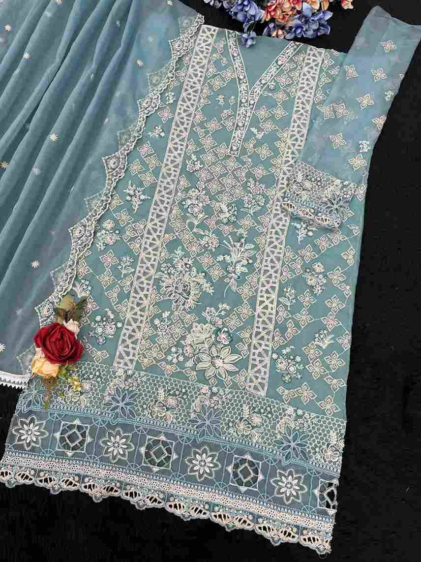 Maryams 190 Colours Kl By Maryams 190-A To 190-D Series Pakistani Suits Beautiful Fancy Colorful Stylish Party Wear & Occasional Wear Heavy Organza Silk Embroidery Dresses At Wholesale Price