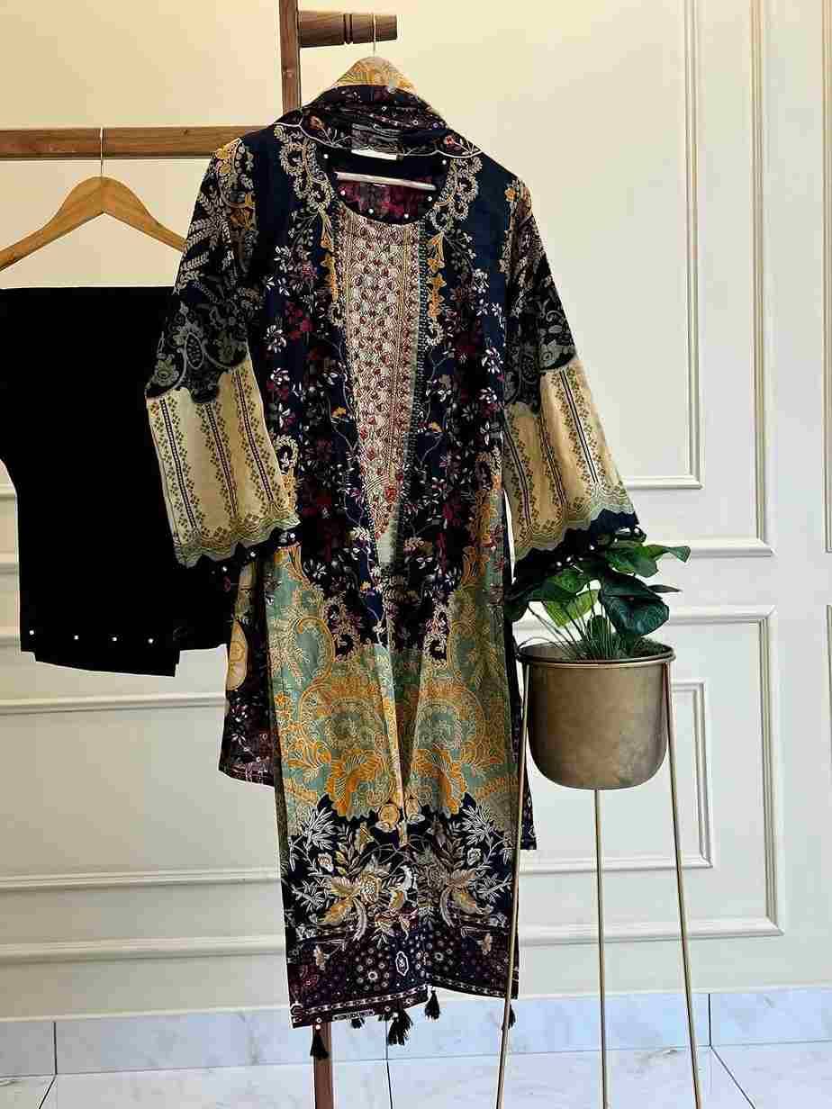 Jihan Hit Design 3756 By Jihan Beautiful Stylish Pakistani Suits Fancy Colorful Casual Wear & Ethnic Wear & Ready To Wear Pure Cotton Print With Embroidery Dresses At Wholesale Price