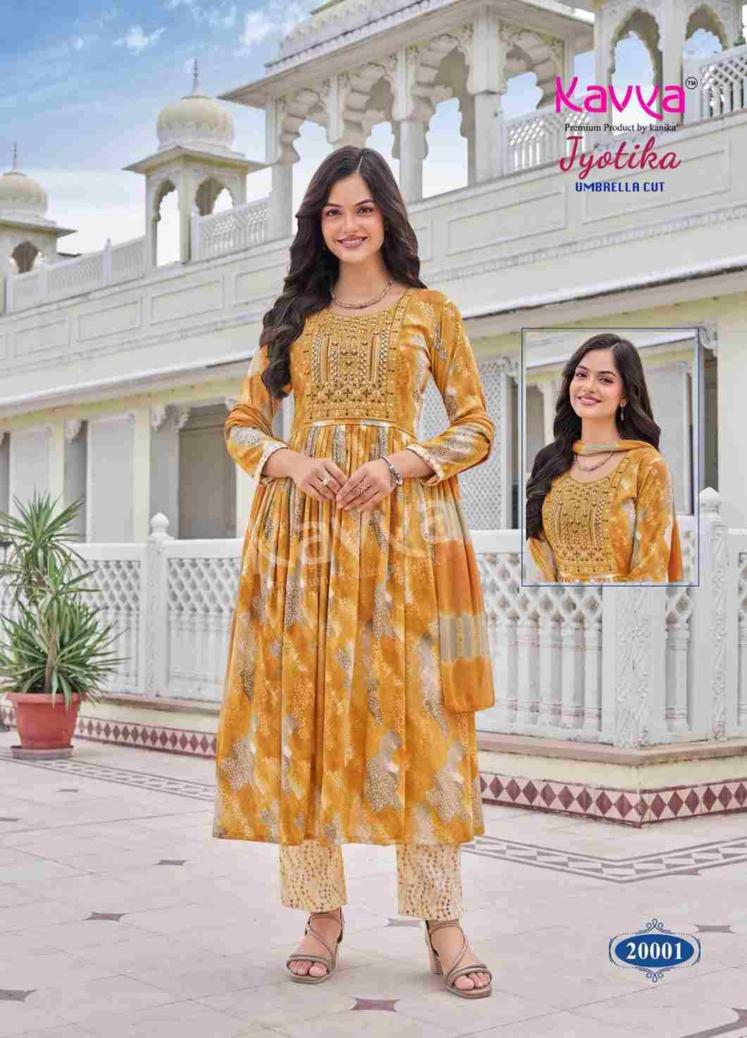 Jyotika Vol-20 By Kavya 20001 To 20010 Series Beautiful Festive Suits Colorful Stylish Fancy Casual Wear & Ethnic Wear Capsule Print Dresses At Wholesale Price