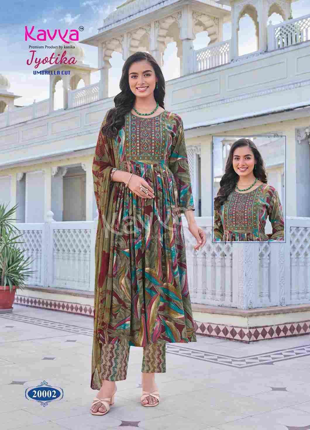 Jyotika Vol-20 By Kavya 20001 To 20010 Series Beautiful Festive Suits Colorful Stylish Fancy Casual Wear & Ethnic Wear Capsule Print Dresses At Wholesale Price
