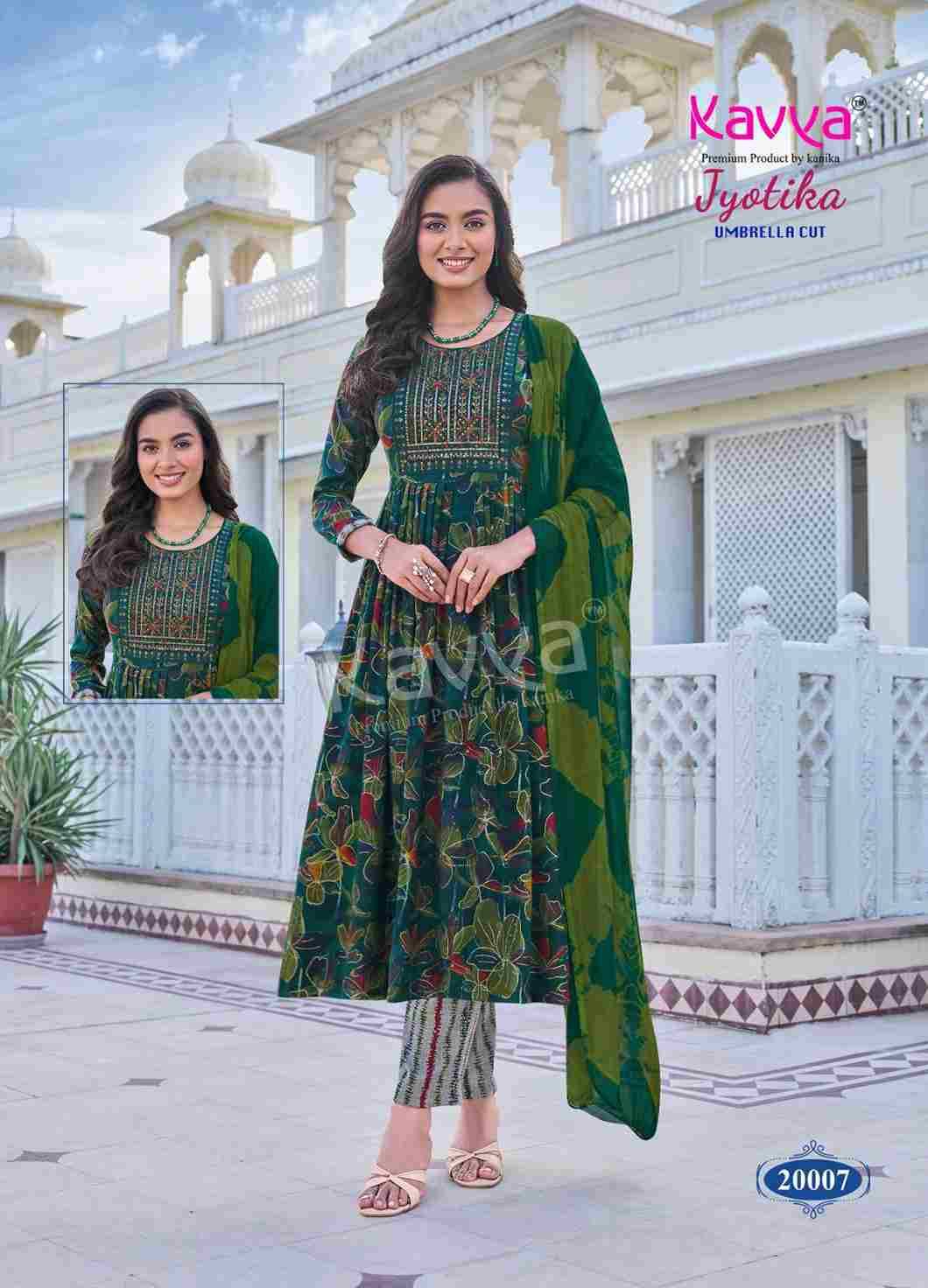 Jyotika Vol-20 By Kavya 20001 To 20010 Series Beautiful Festive Suits Colorful Stylish Fancy Casual Wear & Ethnic Wear Capsule Print Dresses At Wholesale Price