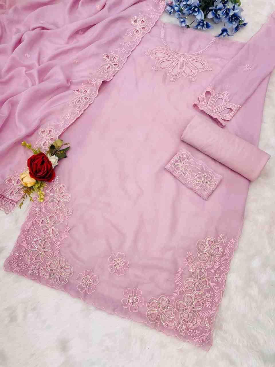 Maryams 188 Colours Kl By Maryams 188-A To 188-D Series Pakistani Suits Beautiful Fancy Colorful Stylish Party Wear & Occasional Wear Heavy Jimmy Choo Embroidery Dresses At Wholesale Price