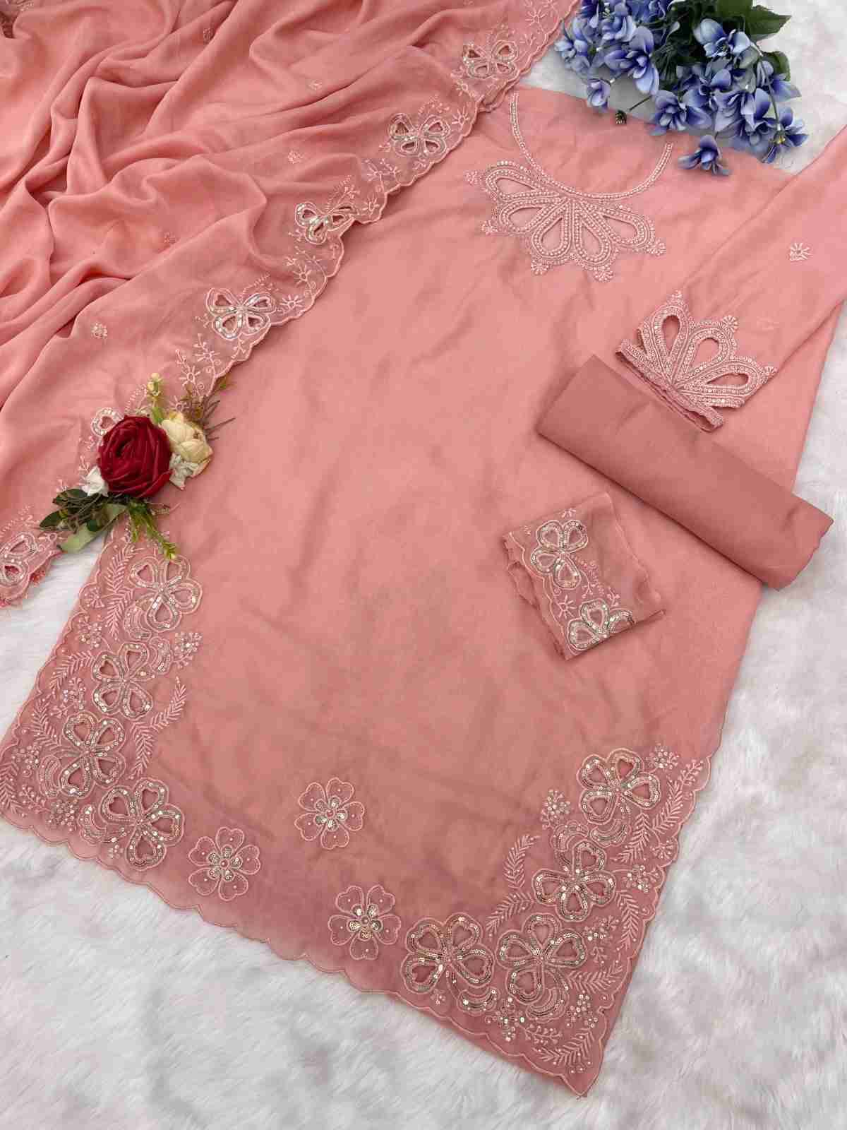 Maryams 188 Colours Kl By Maryams 188-A To 188-D Series Pakistani Suits Beautiful Fancy Colorful Stylish Party Wear & Occasional Wear Heavy Jimmy Choo Embroidery Dresses At Wholesale Price