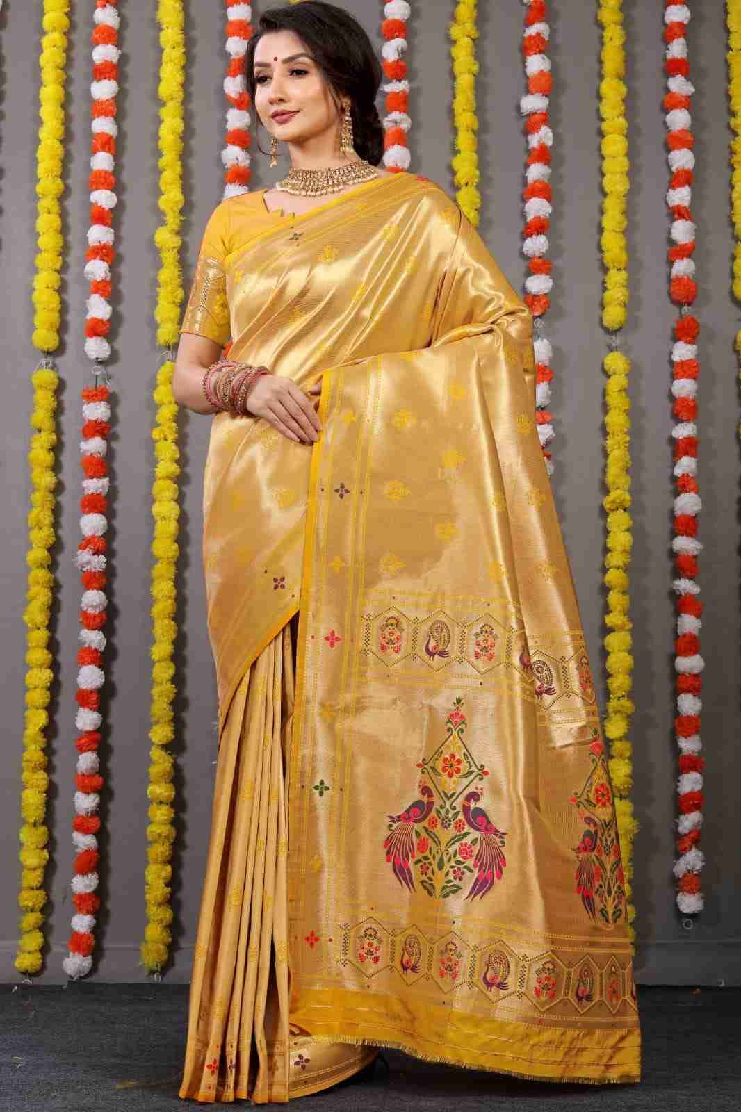 Pt-Amrut By Fashid Wholesale 01 To 09 Series Indian Traditional Wear Collection Beautiful Stylish Fancy Colorful Party Wear & Occasional Wear Pure Soft Silk Sarees At Wholesale Price
