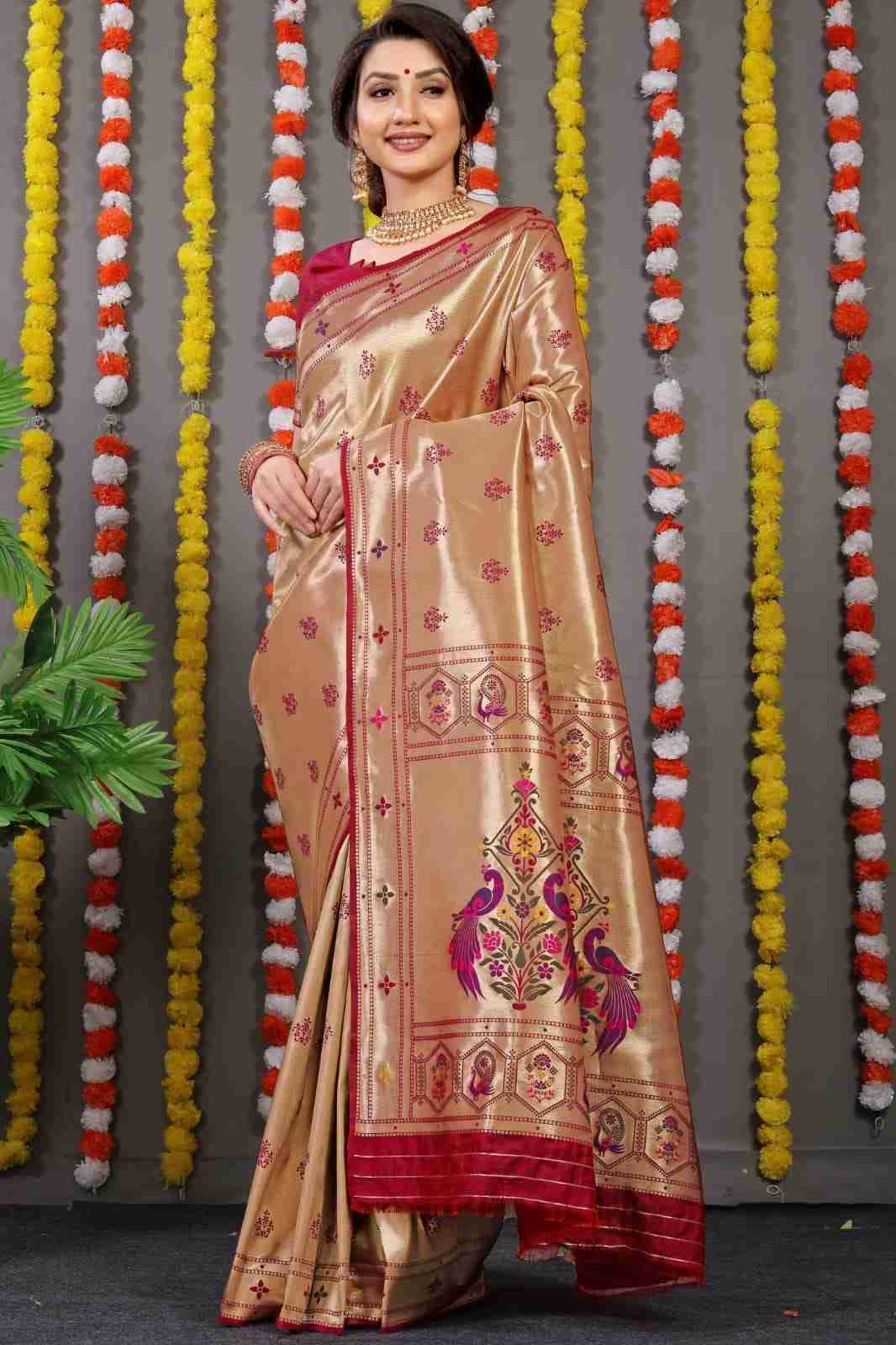 Pt-Amrut By Fashid Wholesale 01 To 09 Series Indian Traditional Wear Collection Beautiful Stylish Fancy Colorful Party Wear & Occasional Wear Pure Soft Silk Sarees At Wholesale Price