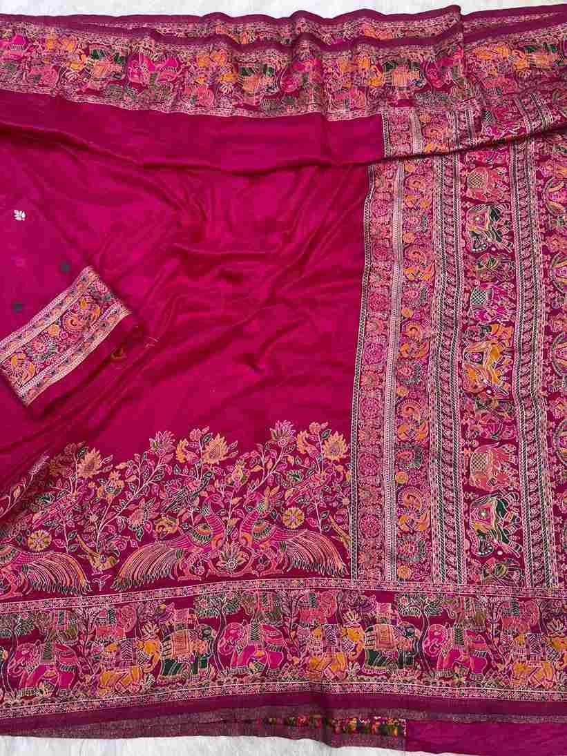 Lc-792 By Fashid Wholesale 01 To 07 Series Indian Traditional Wear Collection Beautiful Stylish Fancy Colorful Party Wear & Occasional Wear Pure Soft Pashmina Silk Sarees At Wholesale Price