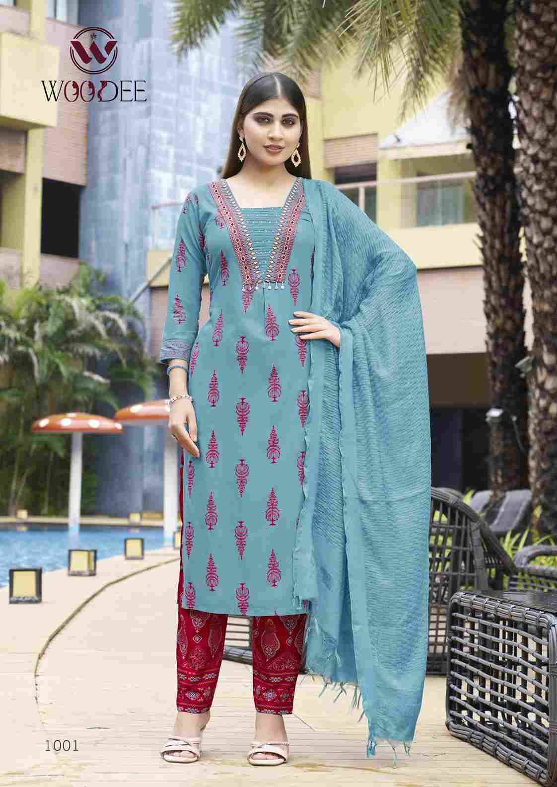 Kairaa By Woodee 1001 To 1006 Series Designer Stylish Fancy Colorful Beautiful Party Wear & Ethnic Wear Collection Premium Rayon Dresses At Wholesale Price