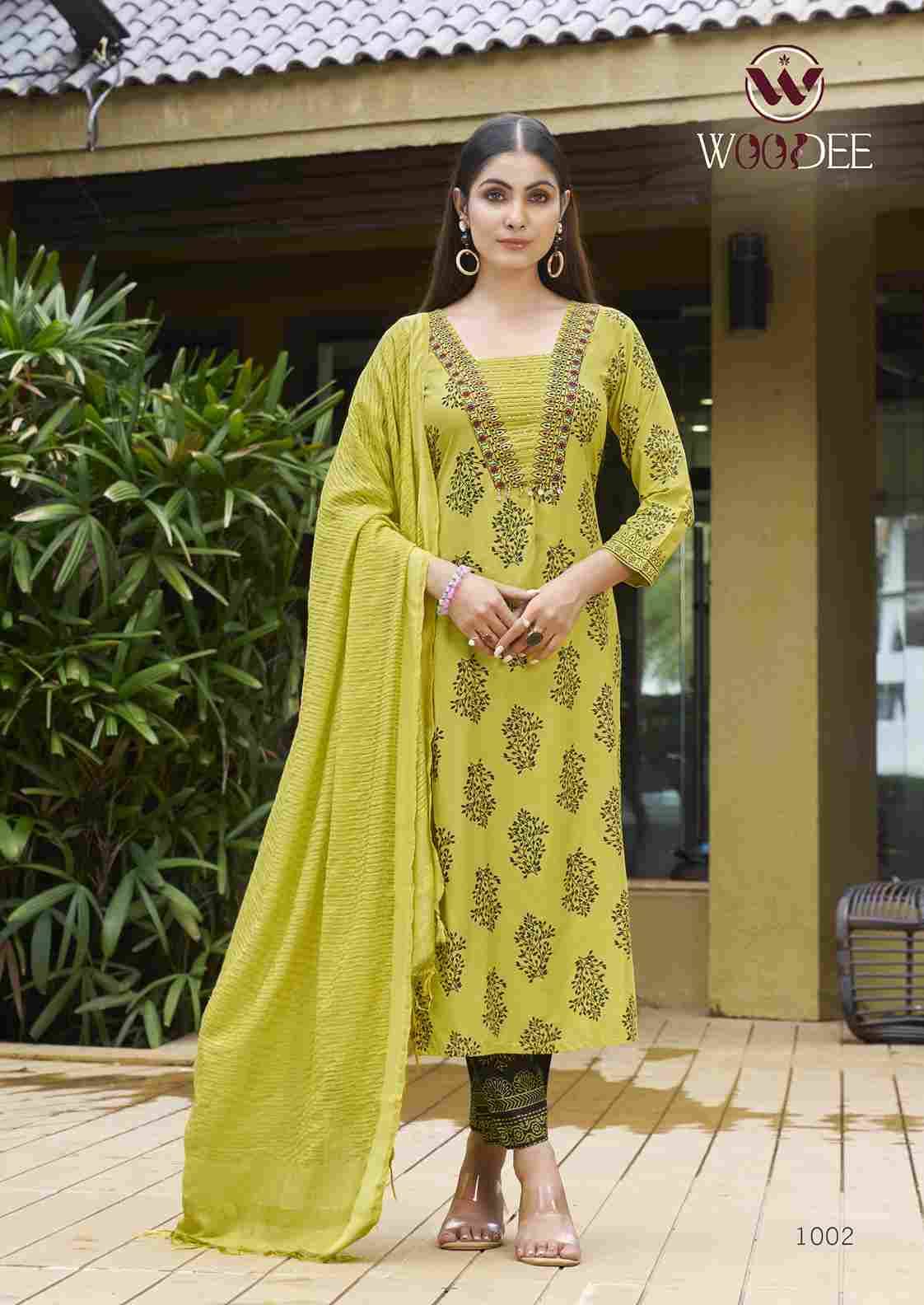 Kairaa By Woodee 1001 To 1006 Series Designer Stylish Fancy Colorful Beautiful Party Wear & Ethnic Wear Collection Premium Rayon Dresses At Wholesale Price