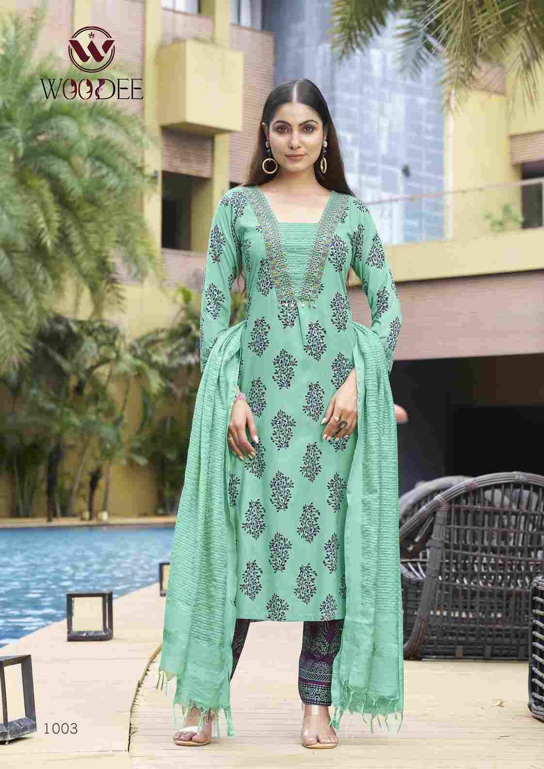 Kairaa By Woodee 1001 To 1006 Series Designer Stylish Fancy Colorful Beautiful Party Wear & Ethnic Wear Collection Premium Rayon Dresses At Wholesale Price