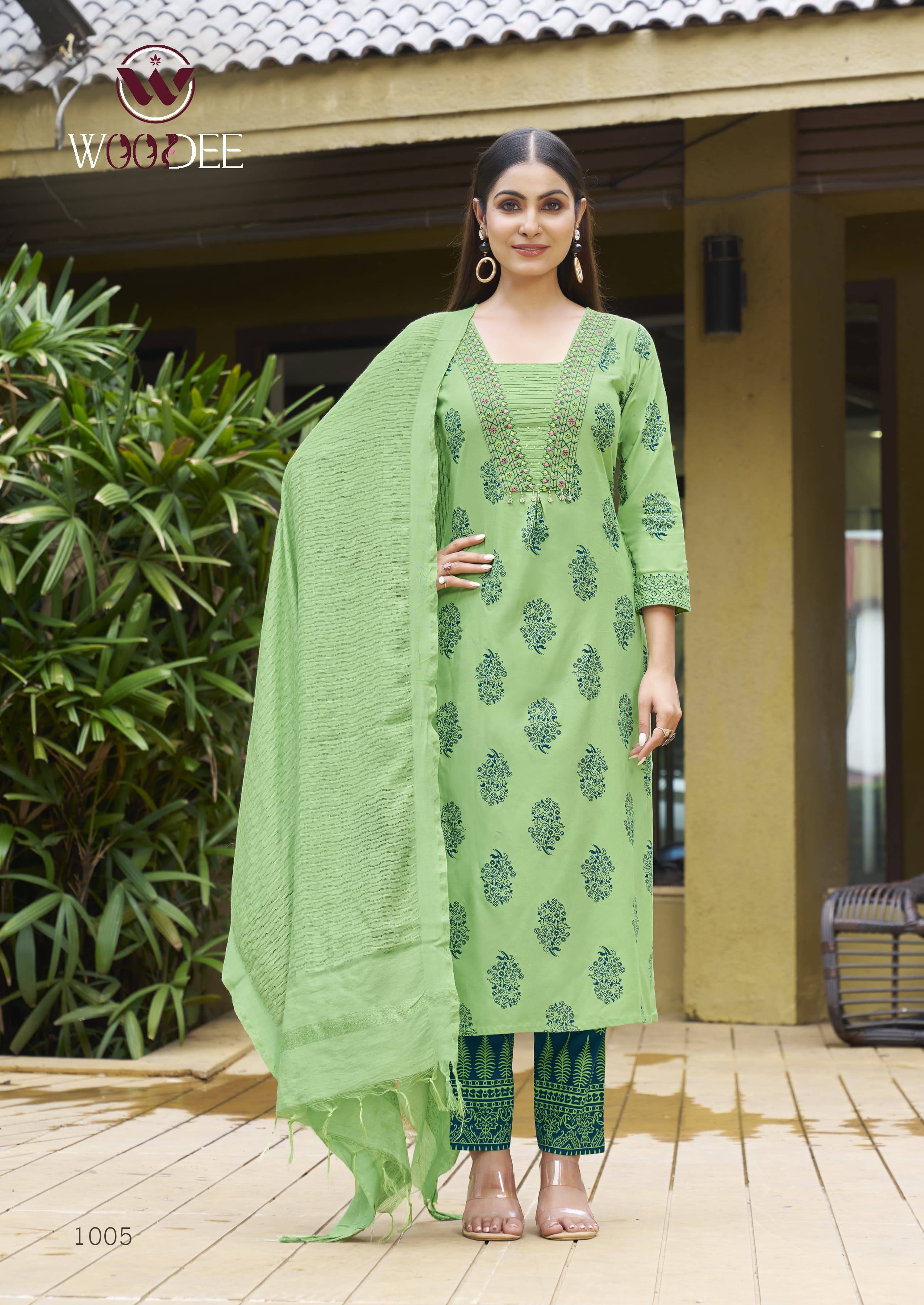 Kairaa By Woodee 1001 To 1006 Series Designer Stylish Fancy Colorful Beautiful Party Wear & Ethnic Wear Collection Premium Rayon Dresses At Wholesale Price