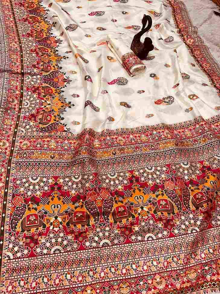 Lc-826 By Fashid Wholesale 01 To 03 Series Indian Traditional Wear Collection Beautiful Stylish Fancy Colorful Party Wear & Occasional Wear Pure Soft Pashmina Silk Sarees At Wholesale Price