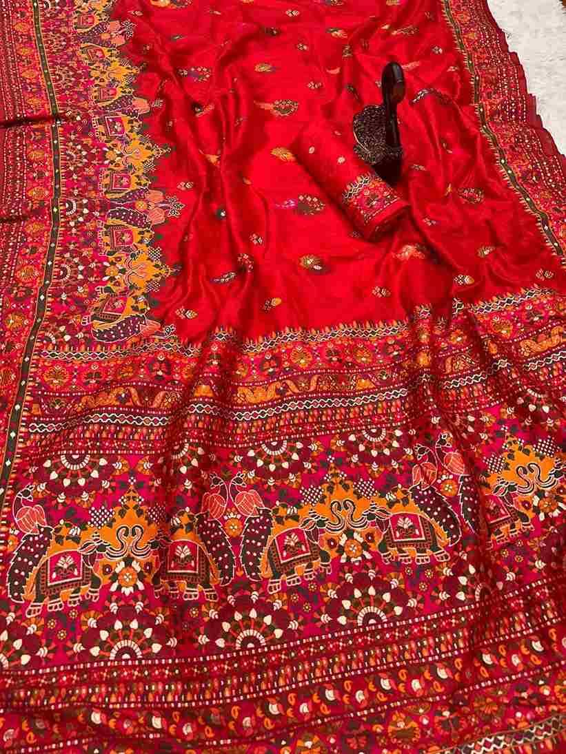 Lc-826 By Fashid Wholesale 01 To 03 Series Indian Traditional Wear Collection Beautiful Stylish Fancy Colorful Party Wear & Occasional Wear Pure Soft Pashmina Silk Sarees At Wholesale Price