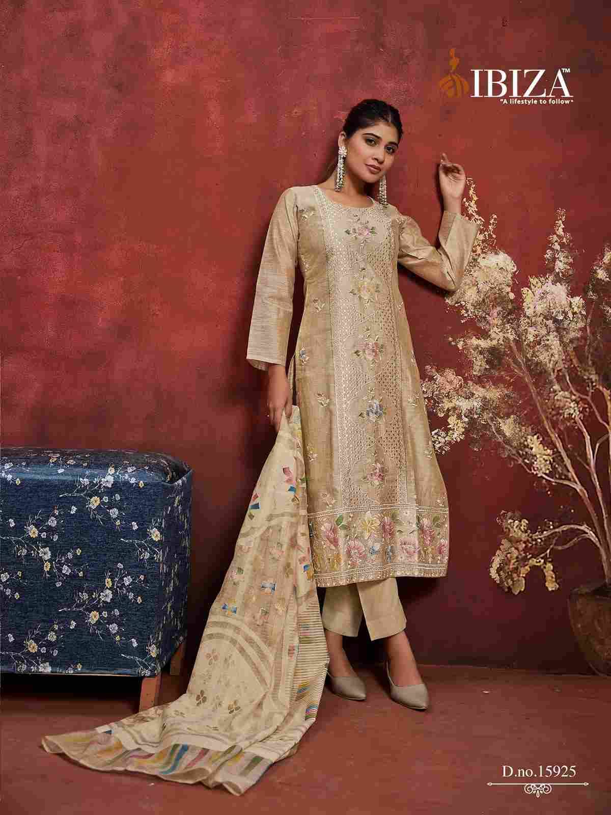 Tanishq By Ibiza 15924 To 15927 Series Designer Festive Suits Beautiful Fancy Stylish Colorful Party Wear & Occasional Wear Pure Organza Silk Dresses At Wholesale Price
