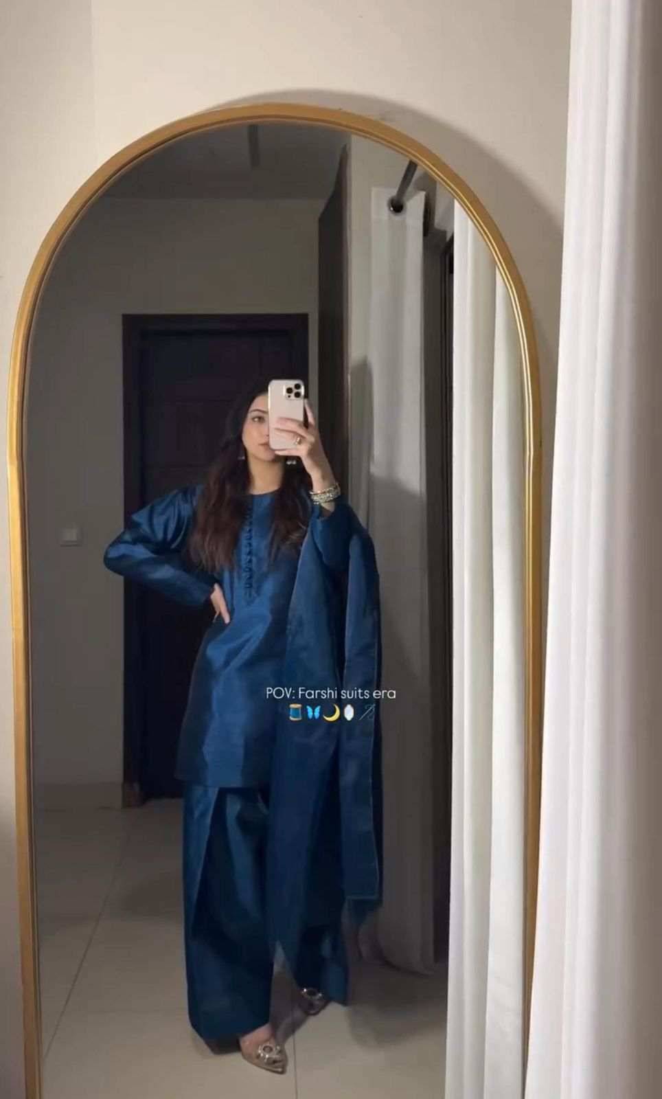 Be-345 By Fashid Wholesale Beautiful Suits Colorful Stylish Fancy Casual Wear & Ethnic Wear Moss Satin Dresses At Wholesale Price