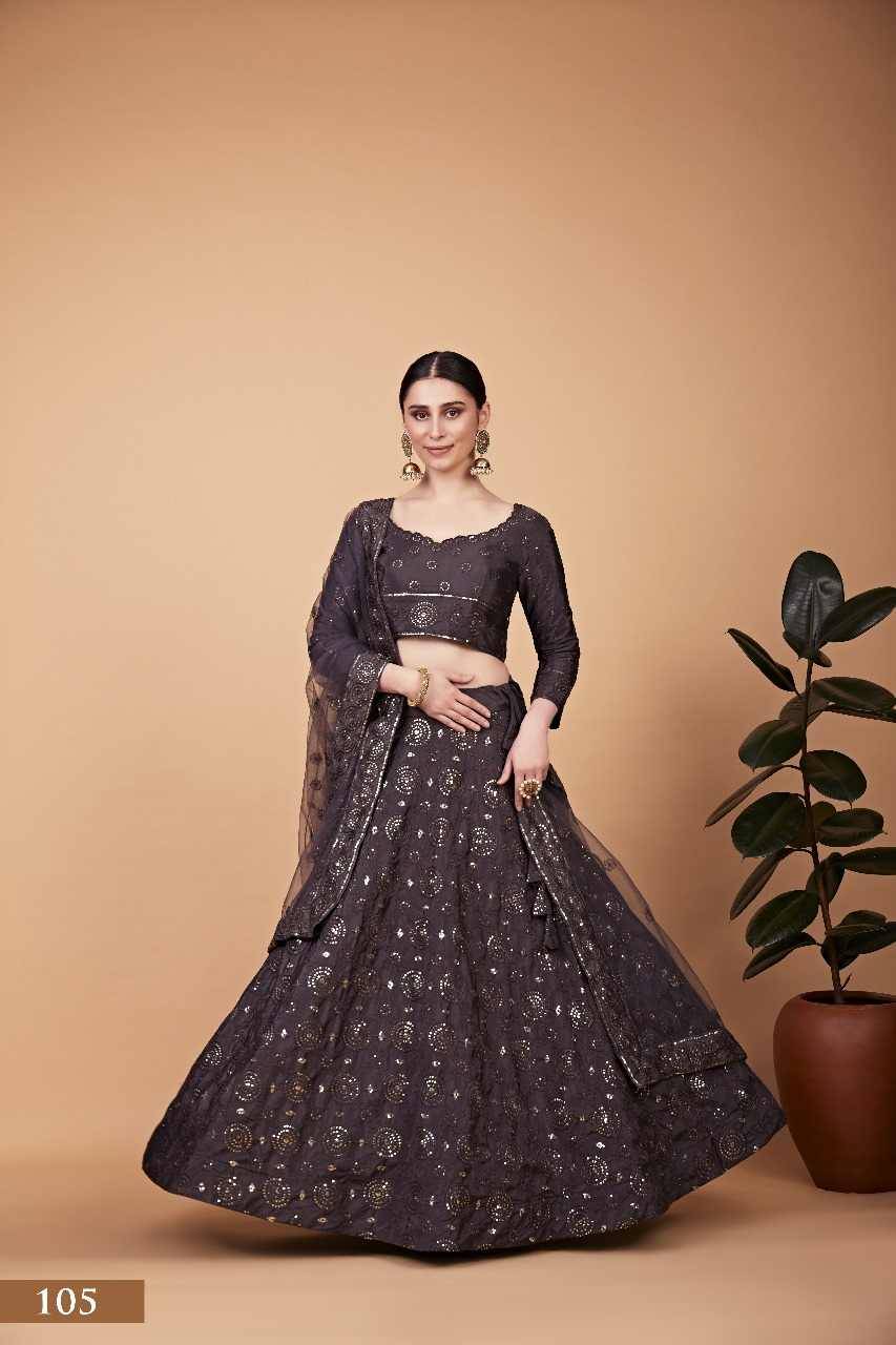 Nayra Vol-1 By Fashid Wholesale Designer Beautiful Wedding Collection Occasional Wear & Party Wear Tabby Silk Lehengas At Wholesale Price