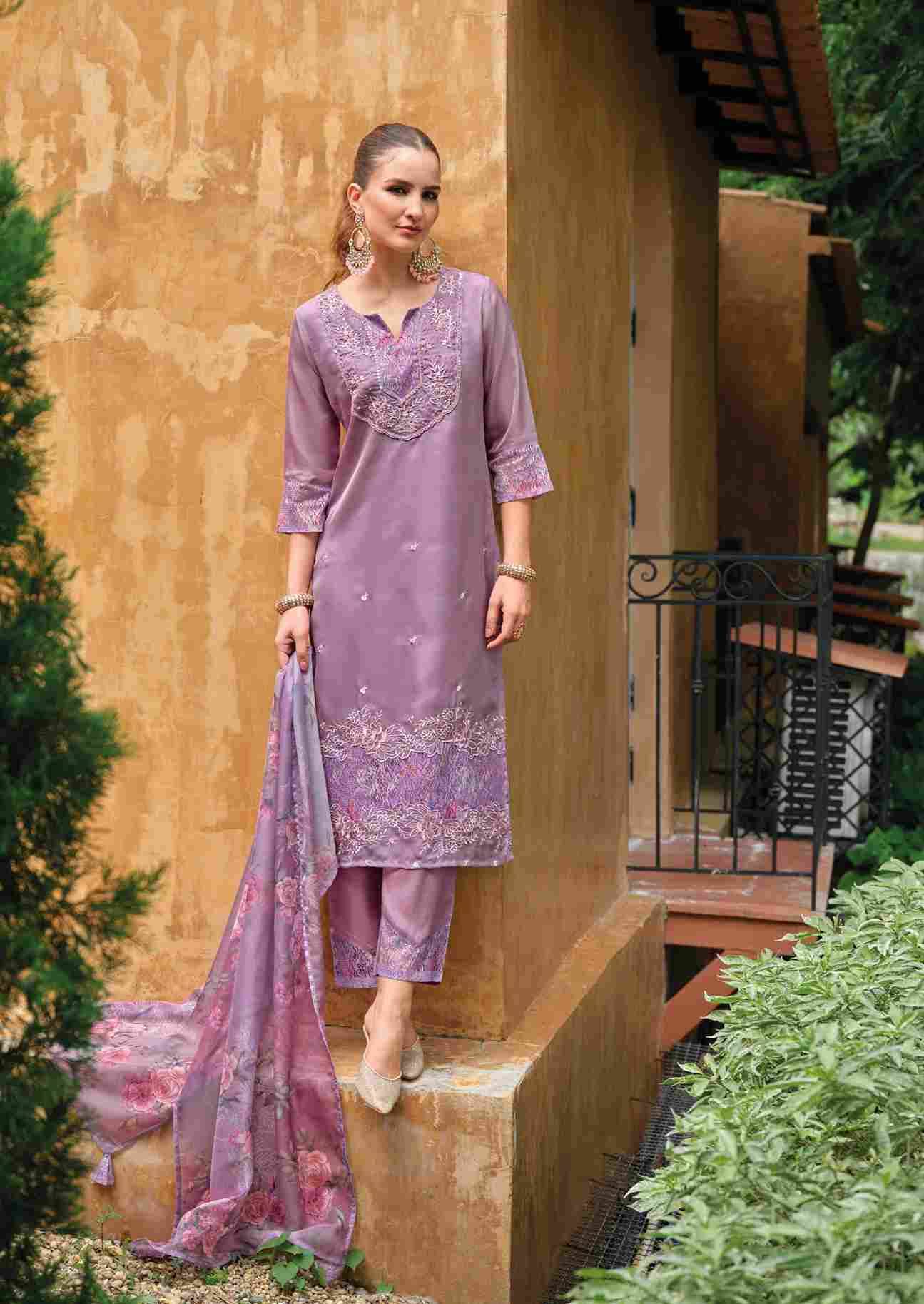 Inaya Vol-3 By Lady Leela 31151 To 31154 Series Beautiful Festive Suits Colorful Stylish Fancy Casual Wear & Ethnic Wear Pure Organza With Work Dresses At Wholesale Price