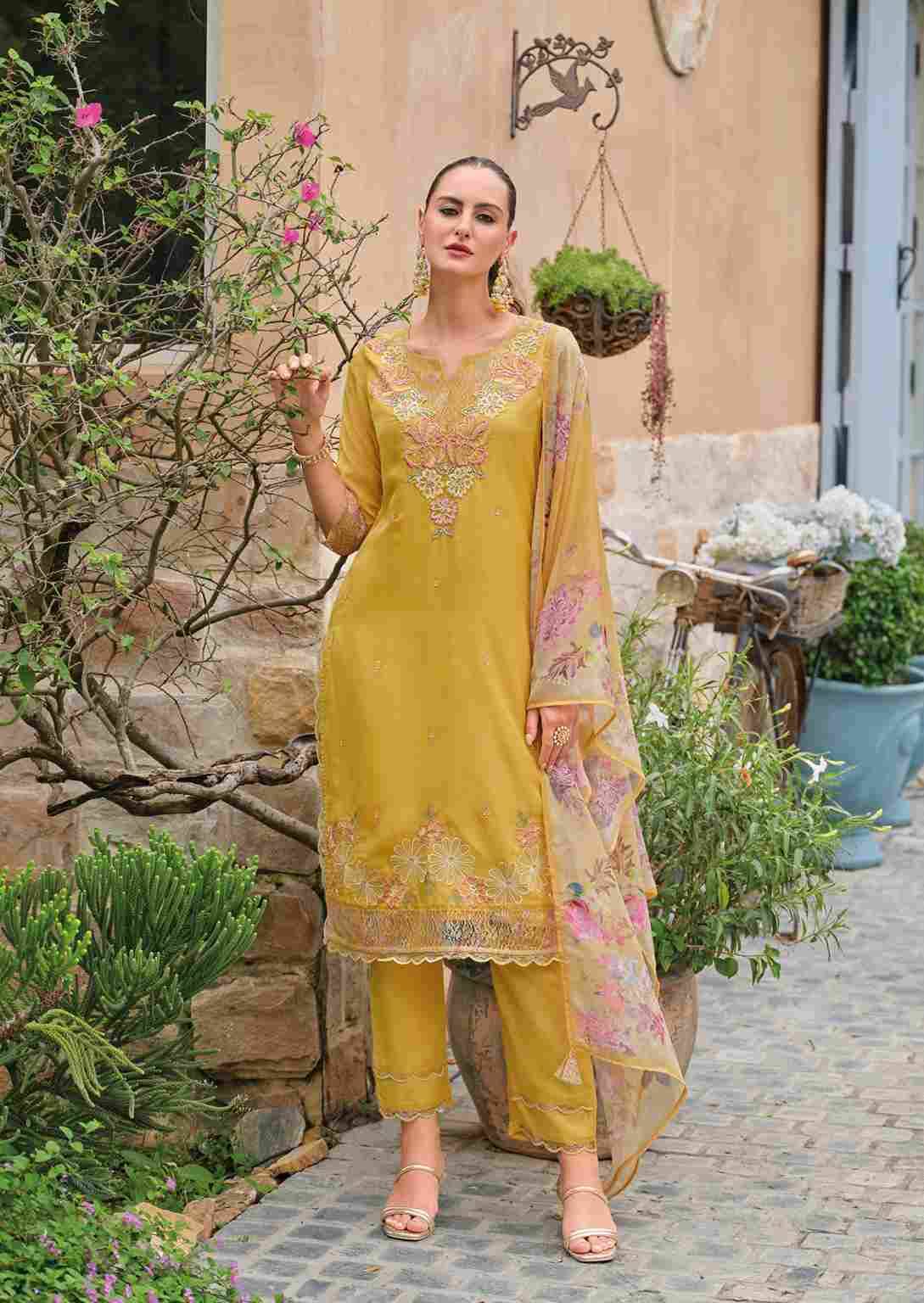 Inaya Vol-3 By Lady Leela 31151 To 31154 Series Beautiful Festive Suits Colorful Stylish Fancy Casual Wear & Ethnic Wear Pure Organza With Work Dresses At Wholesale Price