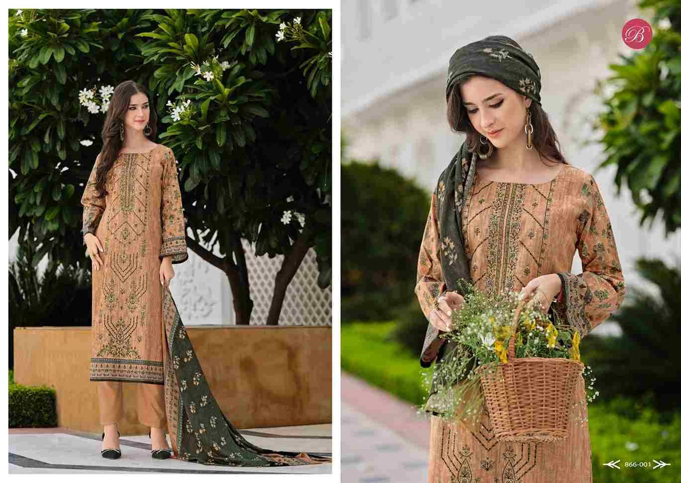 Bin Saeed Vol-8 By Belliza 866-001 To 866-008 Series Beautiful Stylish Festive Suits Fancy Colorful Casual Wear & Ethnic Wear & Ready To Wear Pure Cotton Digital Print Dresses At Wholesale Price