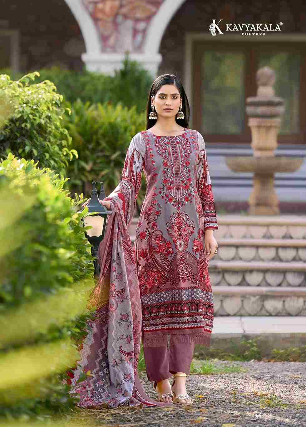 Rihaana Vol-12 By Kavyakala 1001 To 1008 Series Beautiful Festive Suits Stylish Fancy Colorful Casual Wear & Ethnic Wear Pure Cambric Print Dresses At Wholesale Price