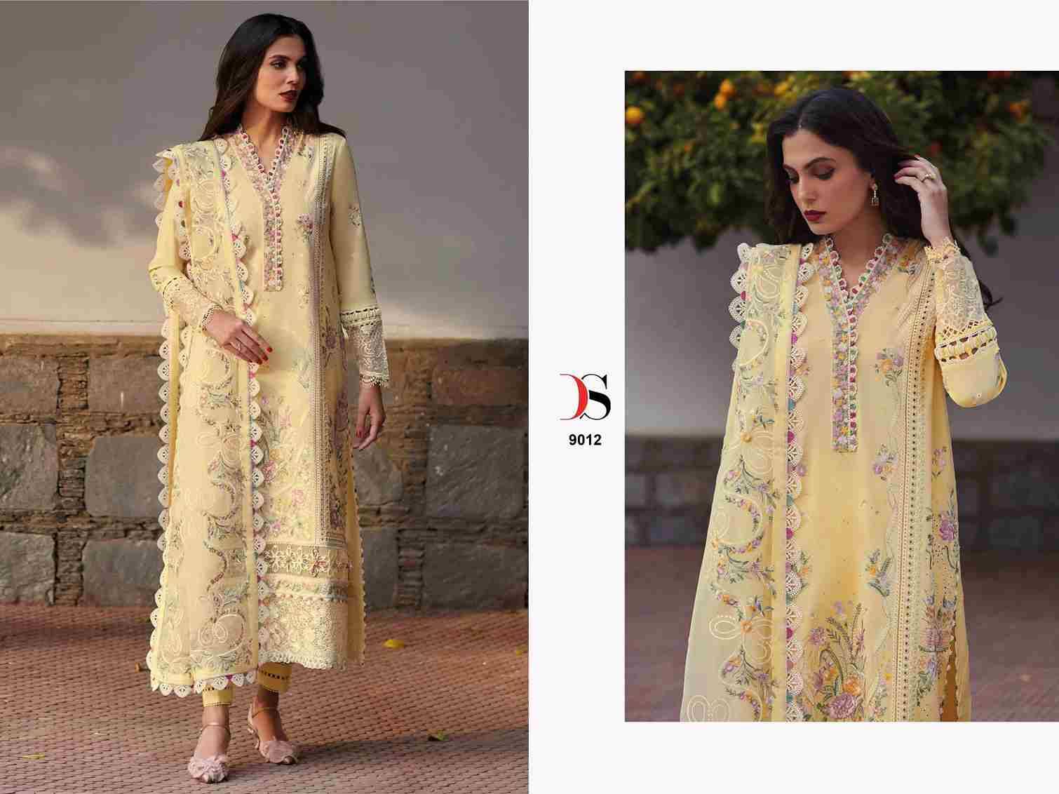 Elan Lawn-25 Super Nx By Deepsy Suits Designer Pakistani Suits Beautiful Stylish Fancy Colorful Party Wear & Occasional Wear Pure Cotton Embroidered Dresses At Wholesale Price