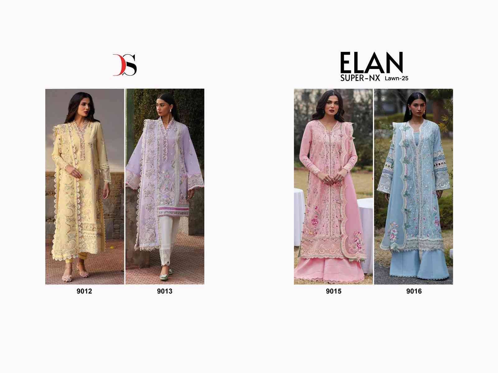 Elan Lawn-25 Super Nx By Deepsy Suits Designer Pakistani Suits Beautiful Stylish Fancy Colorful Party Wear & Occasional Wear Pure Cotton Embroidered Dresses At Wholesale Price
