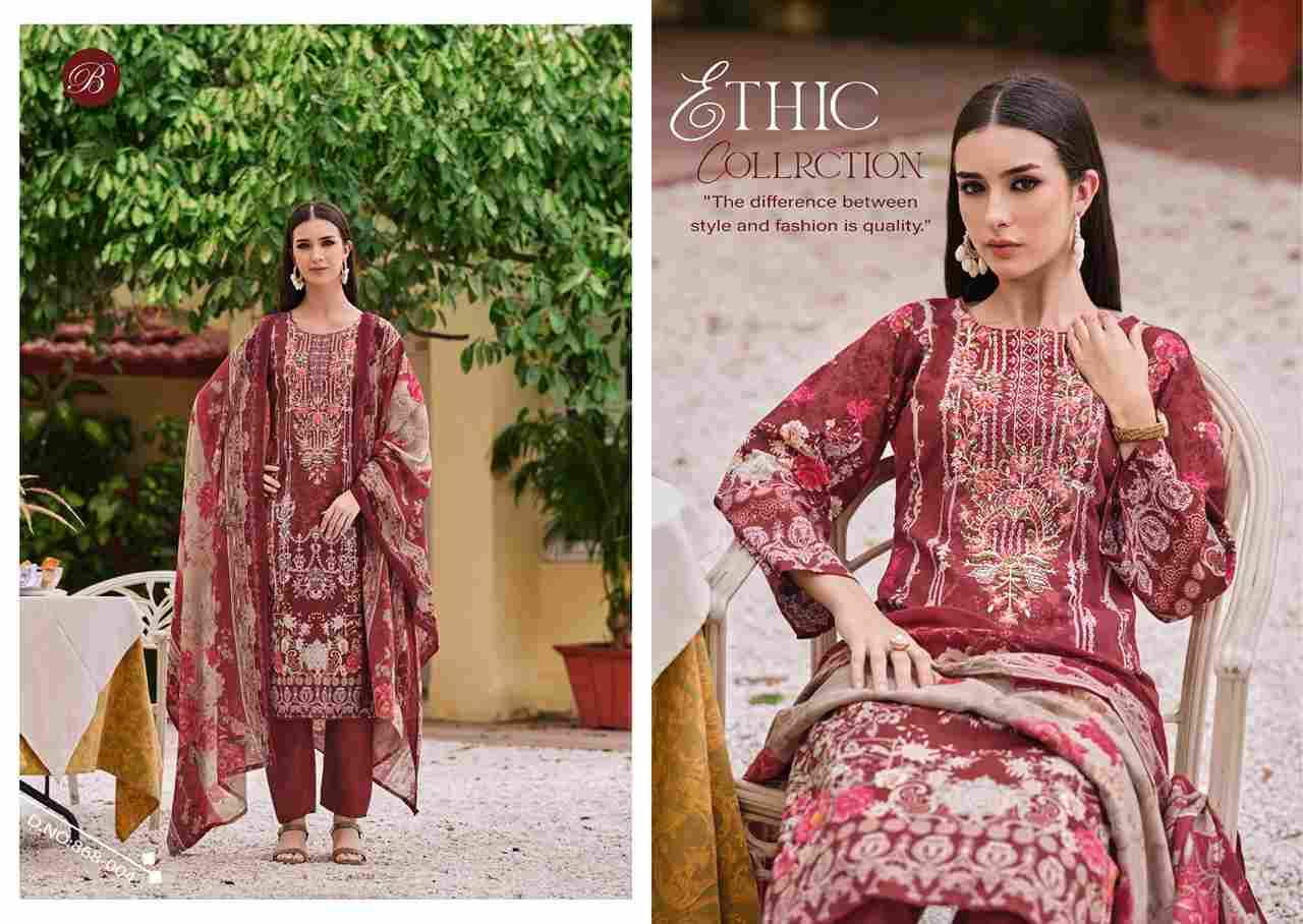 Naira Vol-112 By Belliza 868-001 To 868-008 Series Beautiful Festive Suits Stylish Fancy Colorful Casual Wear & Ethnic Wear Pure Cotton Print Dresses At Wholesale Price