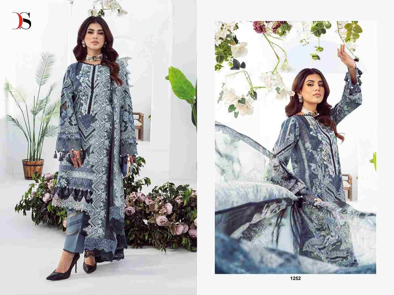 Jade Needle Wonder-2025 Vol-3 By Deepsy Suits 1251 To 1258 Series Pakistani Stylish Beautiful Colourful Printed & Embroidered Party Wear & Occasional Wear Pure Cotton Dresses At Wholesale Price