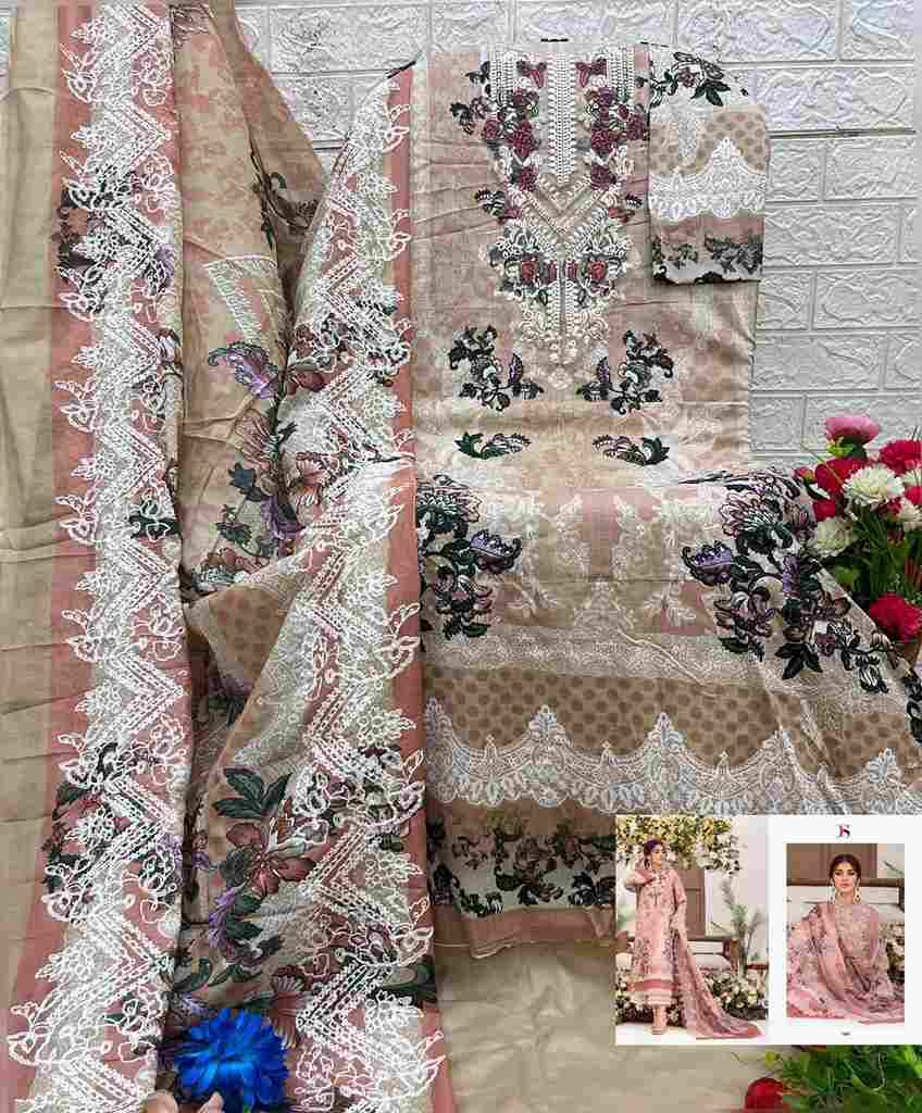 Jade Needle Wonder-2025 Vol-3 By Deepsy Suits 1251 To 1258 Series Pakistani Stylish Beautiful Colourful Printed & Embroidered Party Wear & Occasional Wear Pure Cotton Dresses At Wholesale Price