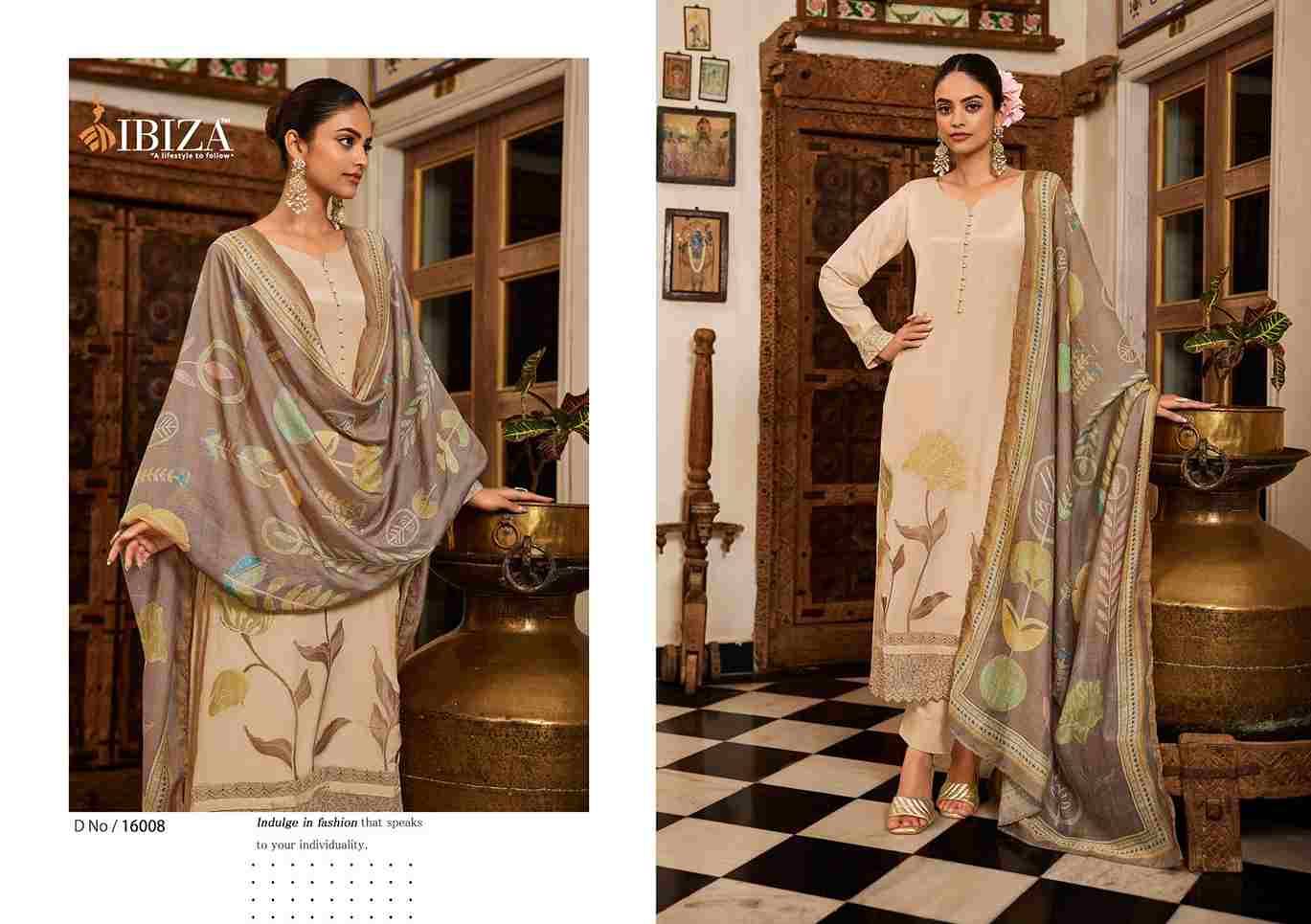 Naveli By Ibiza 16004 To 16009 Series Designer Festive Suits Beautiful Fancy Stylish Colorful Party Wear & Occasional Wear Pure Bemberg Muslin Jacquard Dresses At Wholesale Price