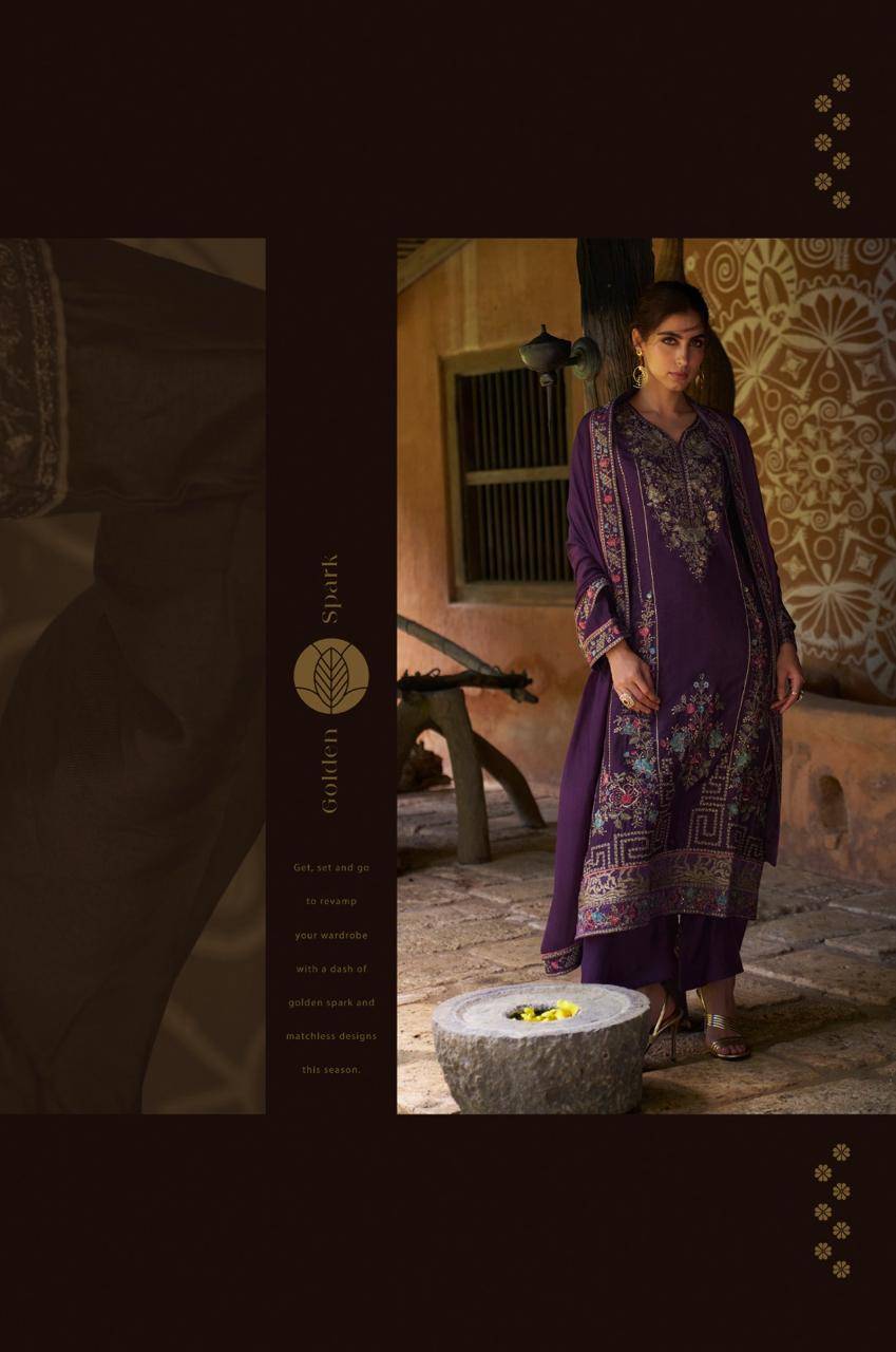 Demoor By Aiqa 1513 To 1519 Series Beautiful Festive Suits Colorful Stylish Fancy Casual Wear & Ethnic Wear Pure Russian Silk With Work Dresses At Wholesale Price