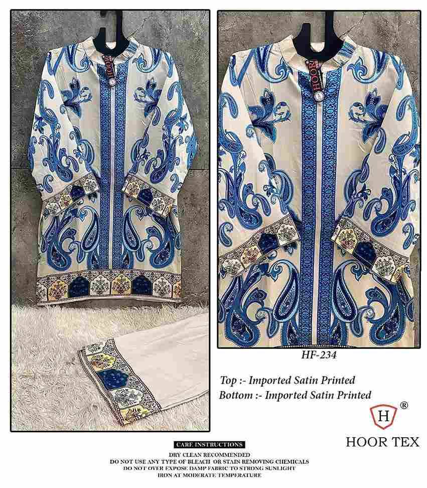 Hoor Tex HF-232 Series By Hoor Tex HF-232 to HF-235 Series Designer Stylish Fancy Colorful Beautiful Casual Wear & Ethnic Wear Imported Cotton Co-Ord At Wholesale Price