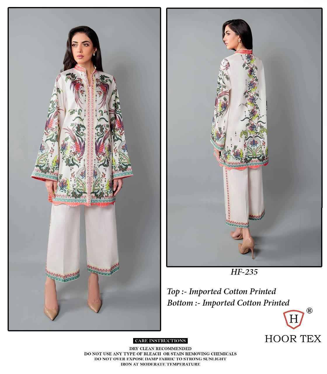Hoor Tex HF-232 Series By Hoor Tex HF-232 to HF-235 Series Designer Stylish Fancy Colorful Beautiful Casual Wear & Ethnic Wear Imported Cotton Co-Ord At Wholesale Price