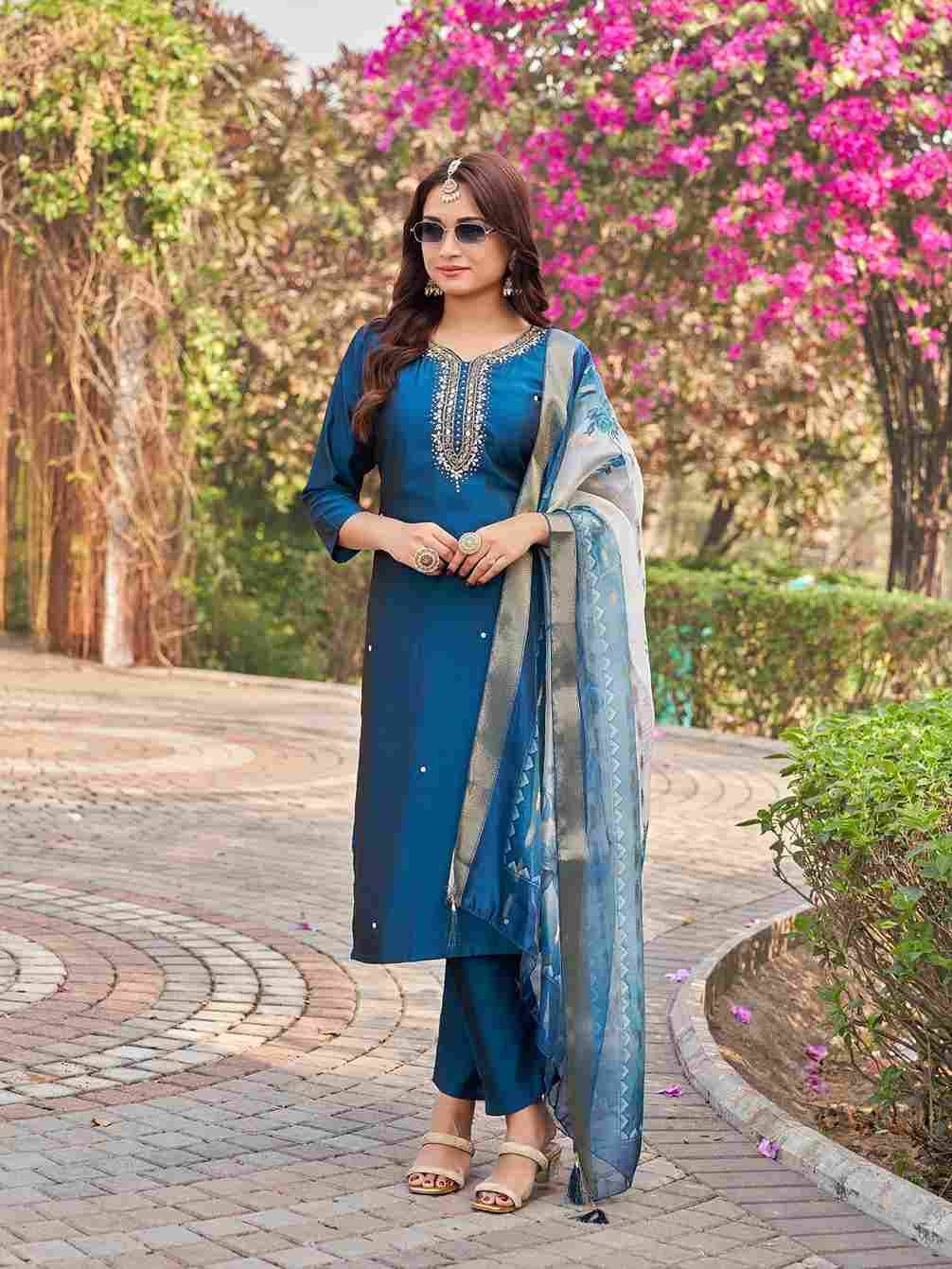 Plus Bansi By Aanchi 01 To 04 Series Beautiful Suits Colorful Stylish Fancy Casual Wear & Ethnic Wear Silk Dresses At Wholesale Price