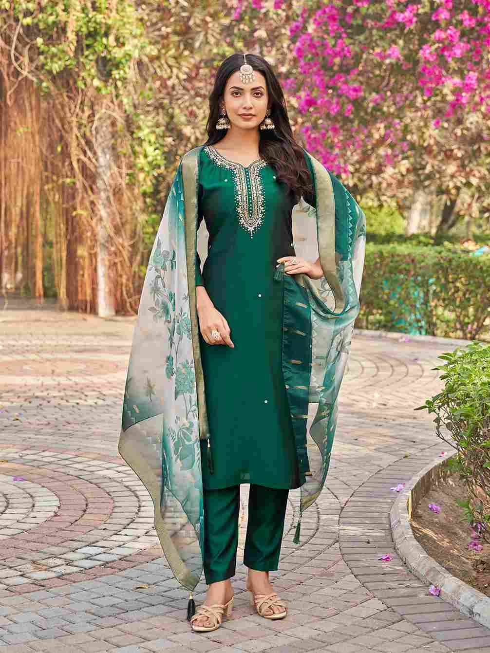 Plus Bansi By Aanchi 01 To 04 Series Beautiful Suits Colorful Stylish Fancy Casual Wear & Ethnic Wear Silk Dresses At Wholesale Price
