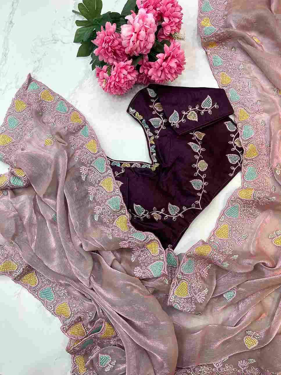 Vd-Daisy By Fashid Wholesale 01 To 06 Series Indian Traditional Wear Collection Beautiful Stylish Fancy Colorful Party Wear & Occasional Wear Pure Soft Fendy Chiffon Sarees At Wholesale Price