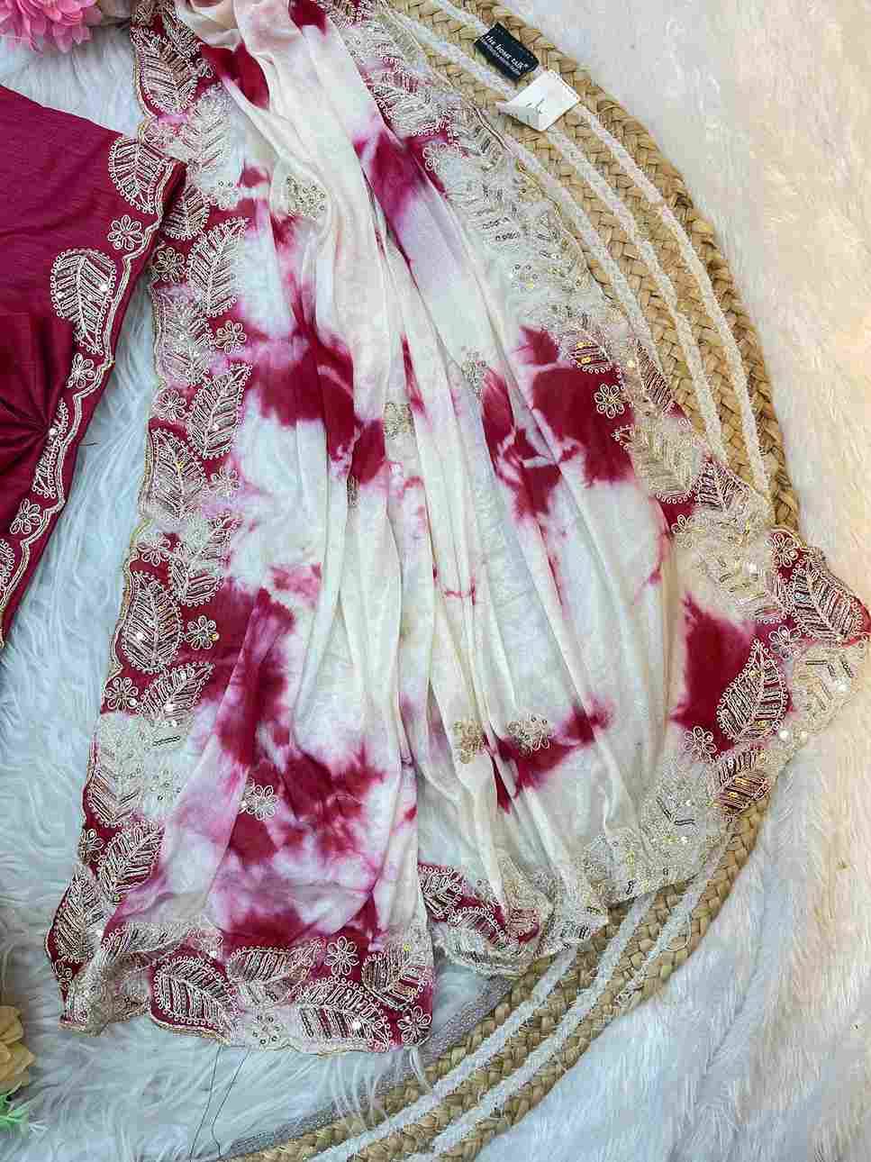 Vd-Shelly By Fashid Wholesale 01 To 03 Series Indian Traditional Wear Collection Beautiful Stylish Fancy Colorful Party Wear & Occasional Wear Pure Soft Chinnon Sarees At Wholesale Price