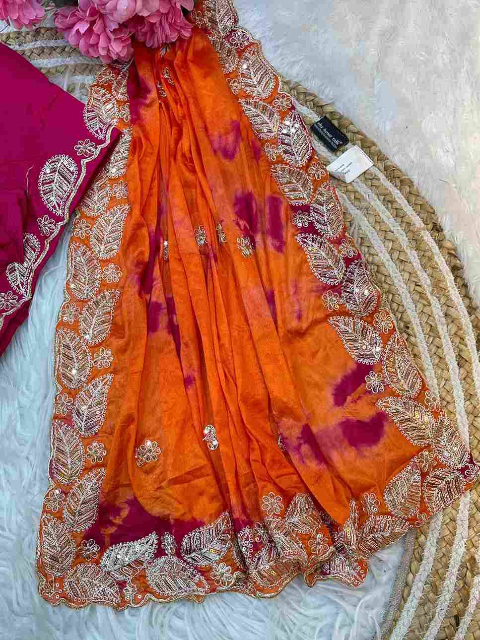 Vd-Shelly By Fashid Wholesale 01 To 03 Series Indian Traditional Wear Collection Beautiful Stylish Fancy Colorful Party Wear & Occasional Wear Pure Soft Chinnon Sarees At Wholesale Price
