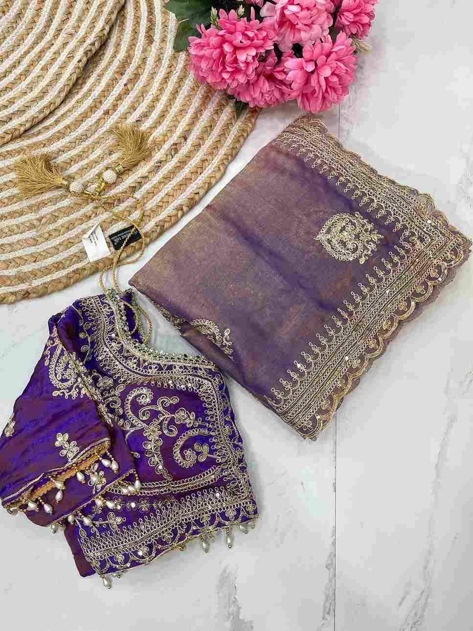 Vd-Najakat By Fashid Wholesale 01 To 03 Series Indian Traditional Wear Collection Beautiful Stylish Fancy Colorful Party Wear & Occasional Wear Pure Chiffon Sarees At Wholesale Price