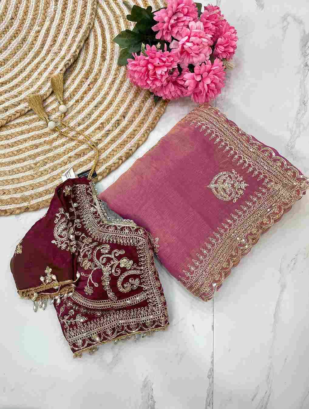 Vd-Najakat By Fashid Wholesale 01 To 03 Series Indian Traditional Wear Collection Beautiful Stylish Fancy Colorful Party Wear & Occasional Wear Pure Chiffon Sarees At Wholesale Price