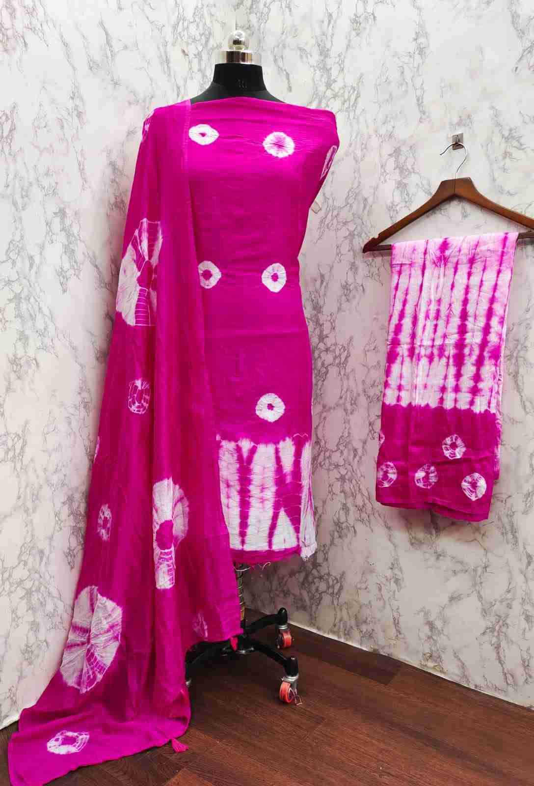 Srr-105 By Fashid Wholesale 01 To 04 Series Beautiful Stylish Festive Suits Fancy Colorful Casual Wear & Ethnic Wear & Ready To Wear Chanderi Cotton Dresses At Wholesale Price