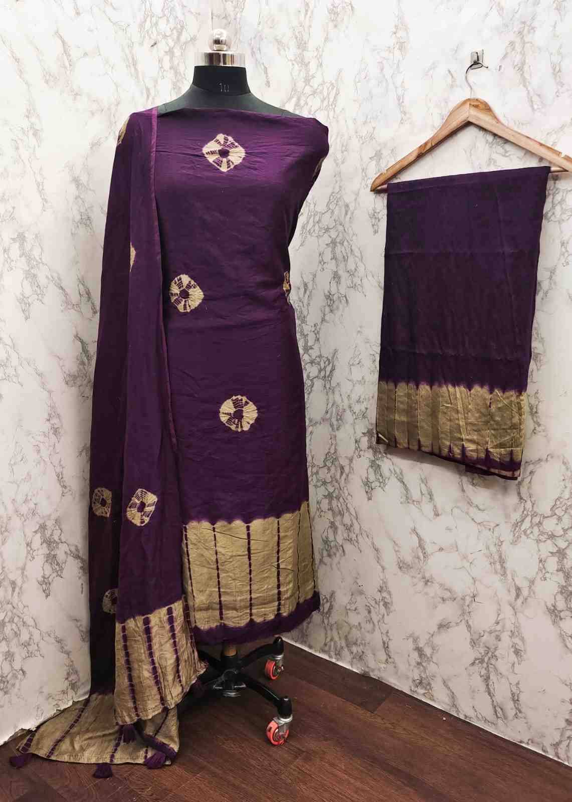 Srr-106 By Fashid Wholesale 01 To 04 Series Beautiful Stylish Festive Suits Fancy Colorful Casual Wear & Ethnic Wear & Ready To Wear Chanderi Cotton Dresses At Wholesale Price