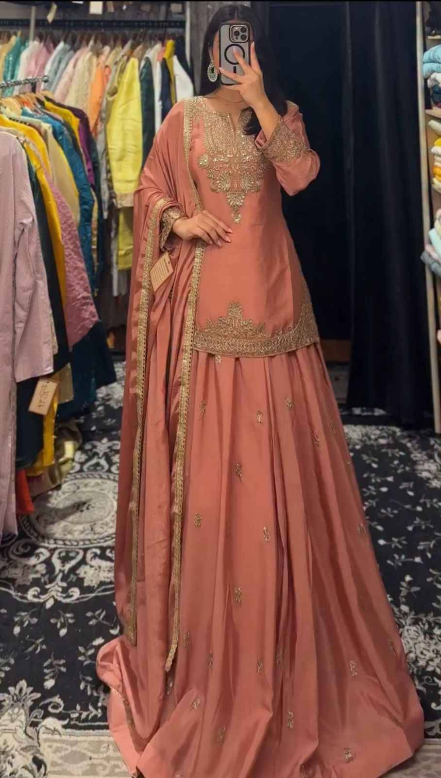 Zf-6005 By Fashid Wholesale 01 To 03 Series Beautiful Colorful Fancy Wedding Collection Occasional Wear & Party Wear Chinnon Silk Dresses At Wholesale Price
