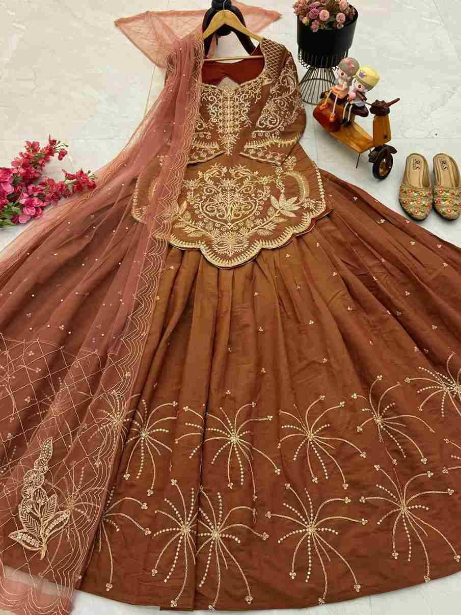 Zd-Simaran By Fashid Wholesale Beautiful Colorful Fancy Wedding Collection Occasional Wear & Party Wear Simmer Silk Dresses At Wholesale Price
