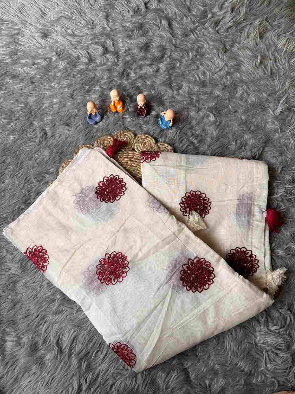 Vt-1208 By Fashid Wholesale Indian Traditional Wear Collection Beautiful Stylish Fancy Colorful Party Wear & Occasional Wear Soft Chanderi Cotton Sarees At Wholesale Price