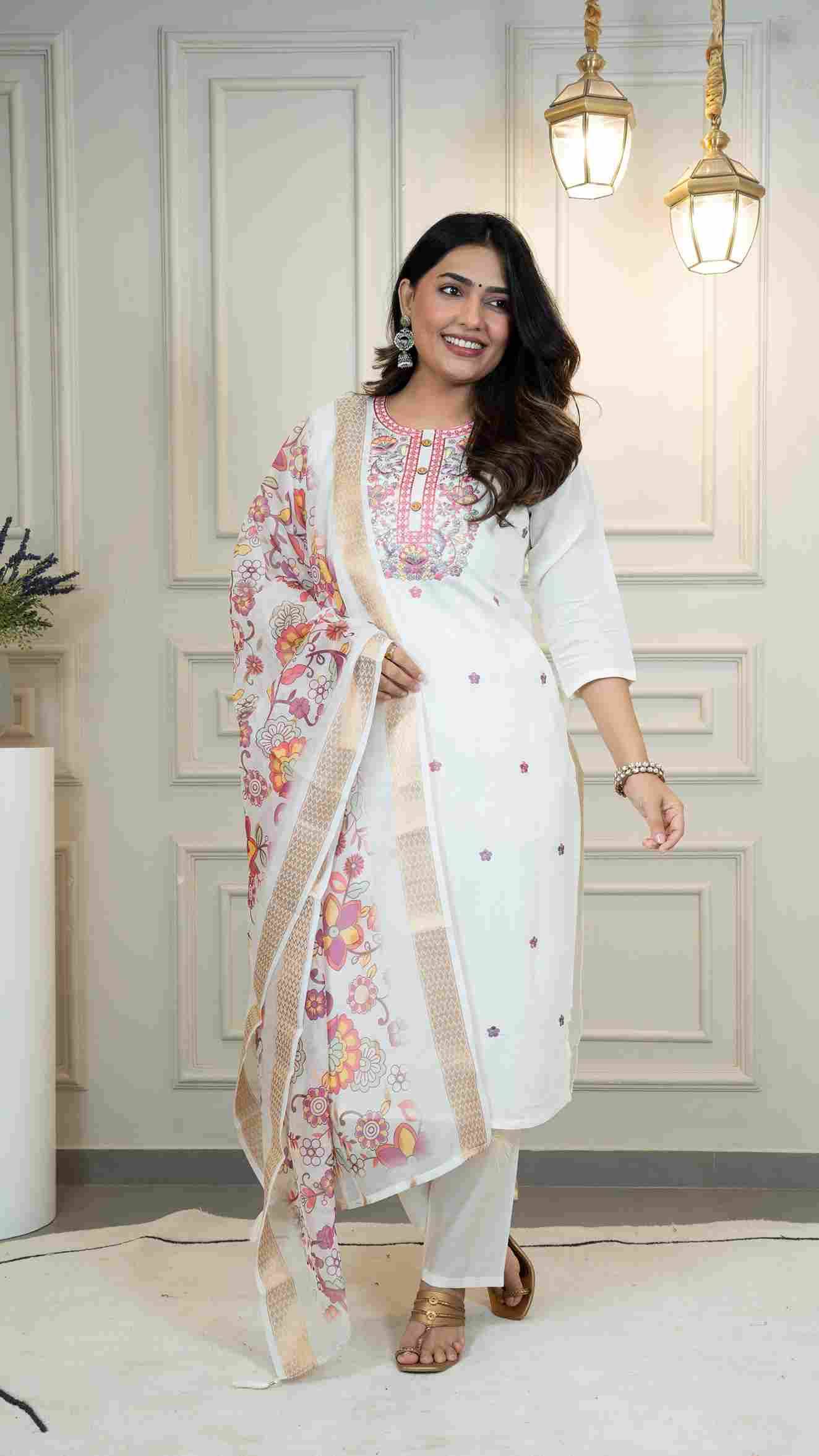 Kr-371 By Fashid Wholesale Beautiful Stylish Festive Suits Fancy Colorful Casual Wear & Ethnic Wear & Ready To Wear Roman Silk Dresses At Wholesale Price