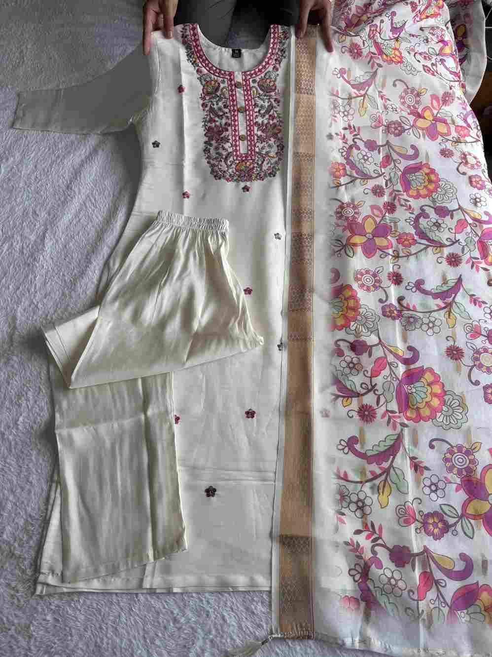 Kr-371 By Fashid Wholesale Beautiful Stylish Festive Suits Fancy Colorful Casual Wear & Ethnic Wear & Ready To Wear Roman Silk Dresses At Wholesale Price
