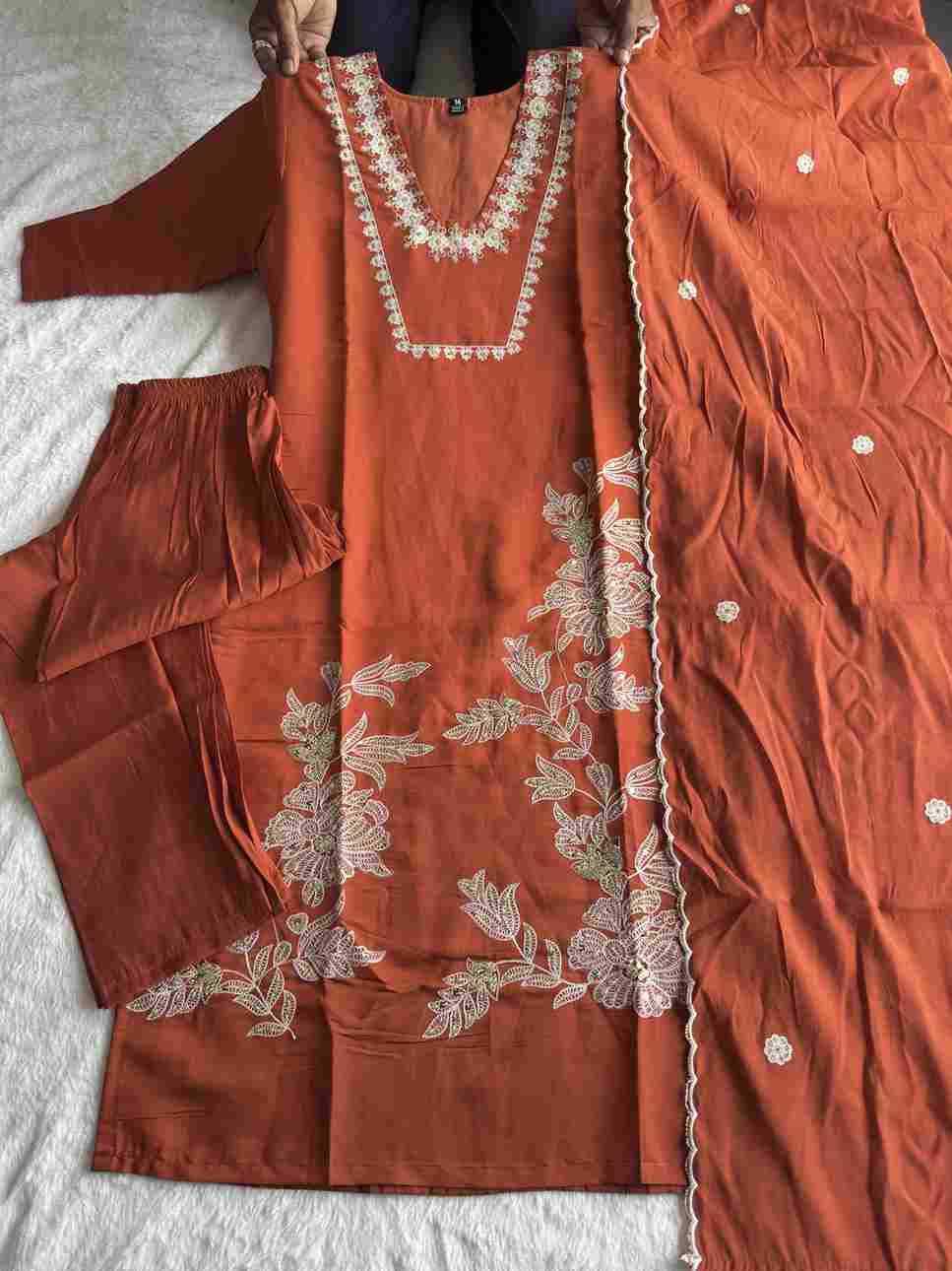 Kr-374 By Fashid Wholesale Beautiful Stylish Festive Suits Fancy Colorful Casual Wear & Ethnic Wear & Ready To Wear Roman Silk Dresses At Wholesale Price