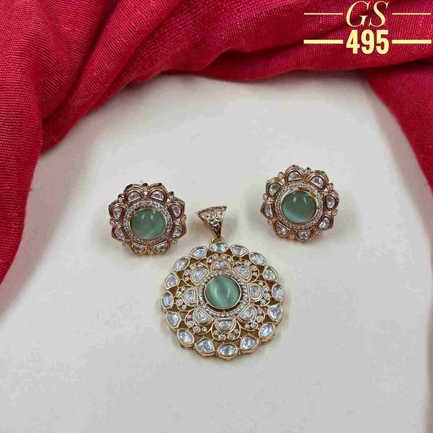 Gs-101 By Fashid Wholesale 01 To 07 Series Traditional Artificial Jewellery For Indian Attire At Exclusive Range.